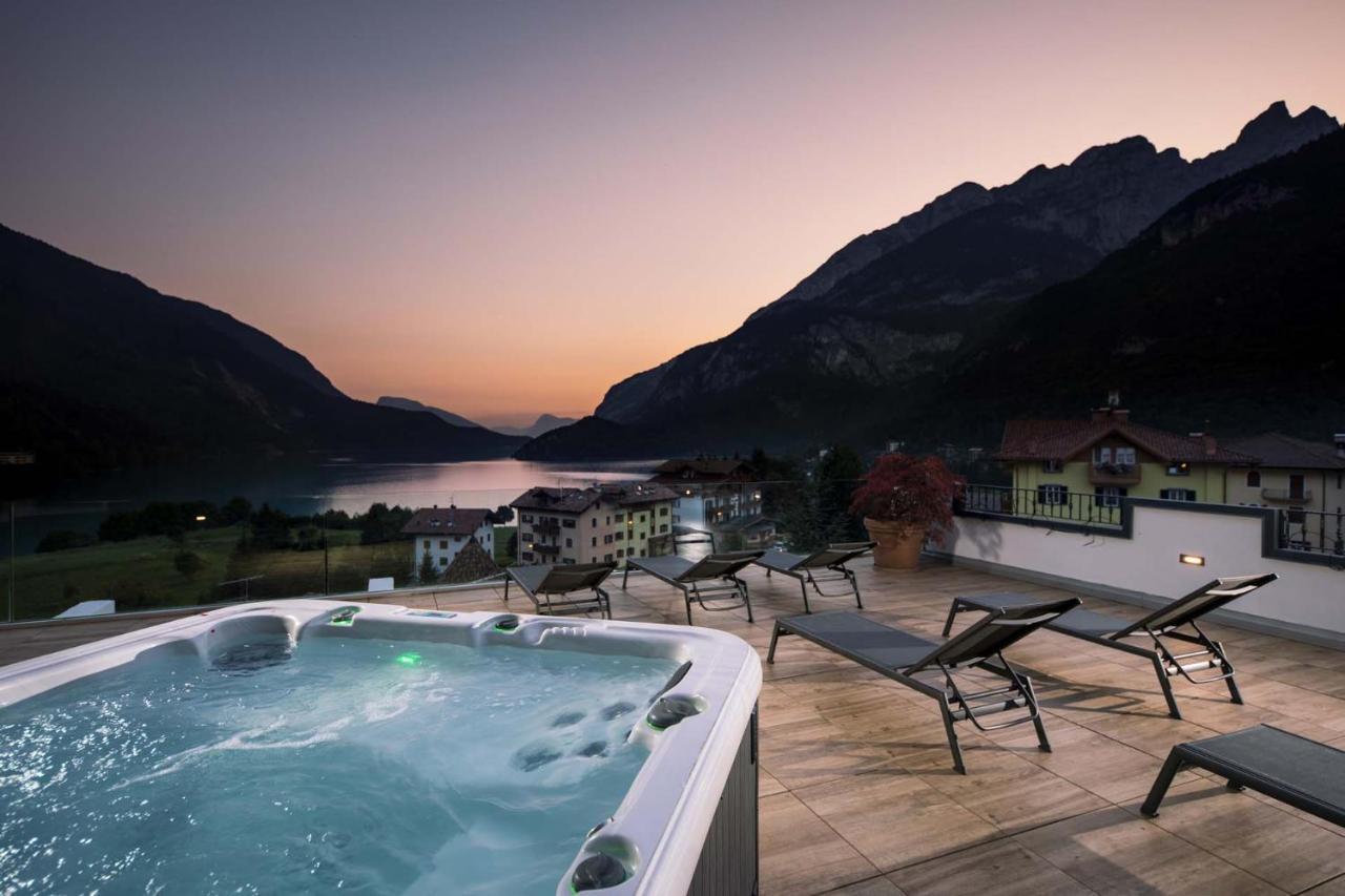 Ariston Lake View Hotel Molveno Buitenkant foto